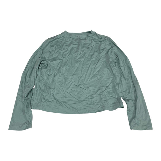 Top Long Sleeve By A New Day In Teal, Size: S