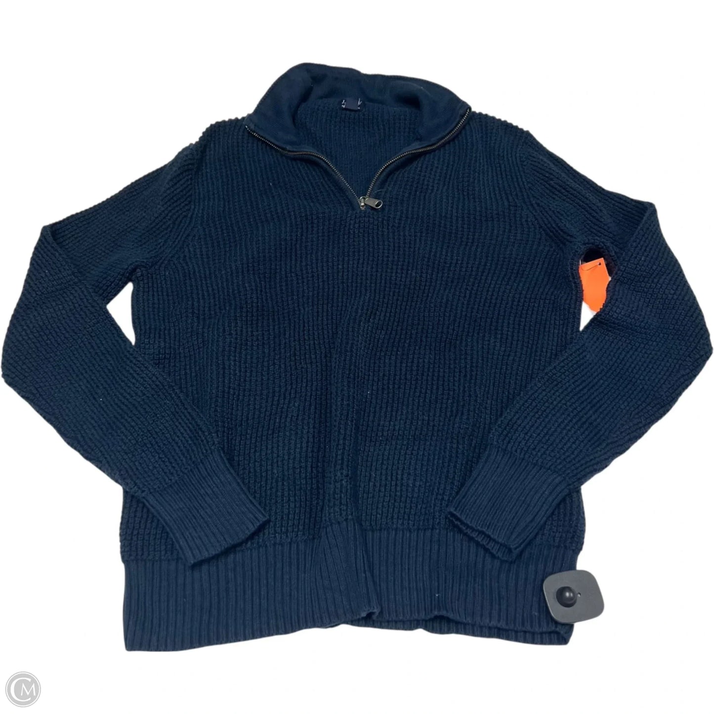 Sweatshirt Collar By J. Crew In Navy, Size: S