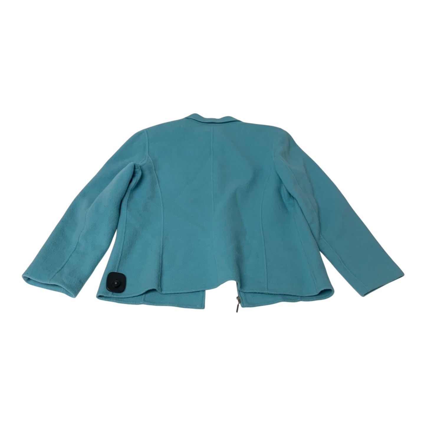 Coat Wool By Charter Club In Blue, Size: L