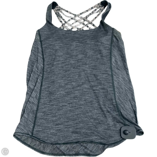 Athletic Tank Top By Lululemon In Grey, Size: S