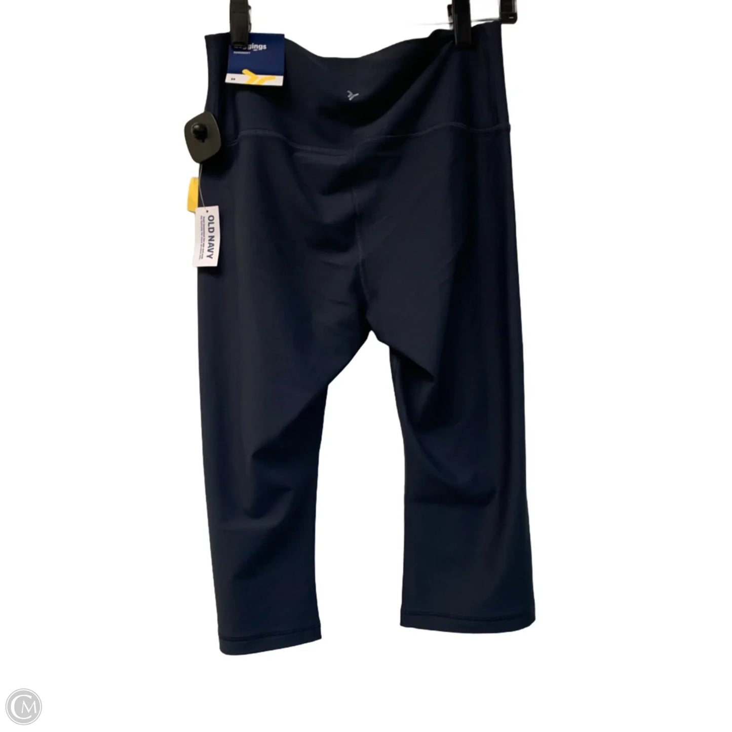 Athletic Leggings Capris By Old Navy In Navy, Size: M