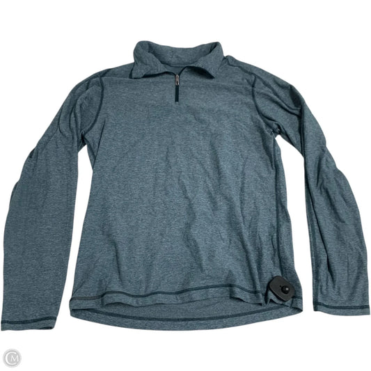 Athletic Jacket By Lululemon In Blue, Size: L