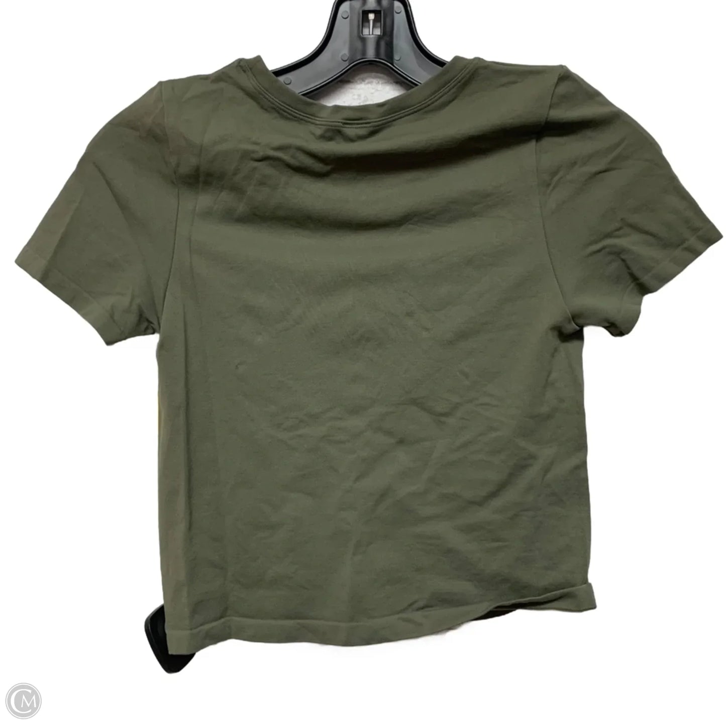 Athletic Top Short Sleeve By Dynamic In Green, Size: Osfm