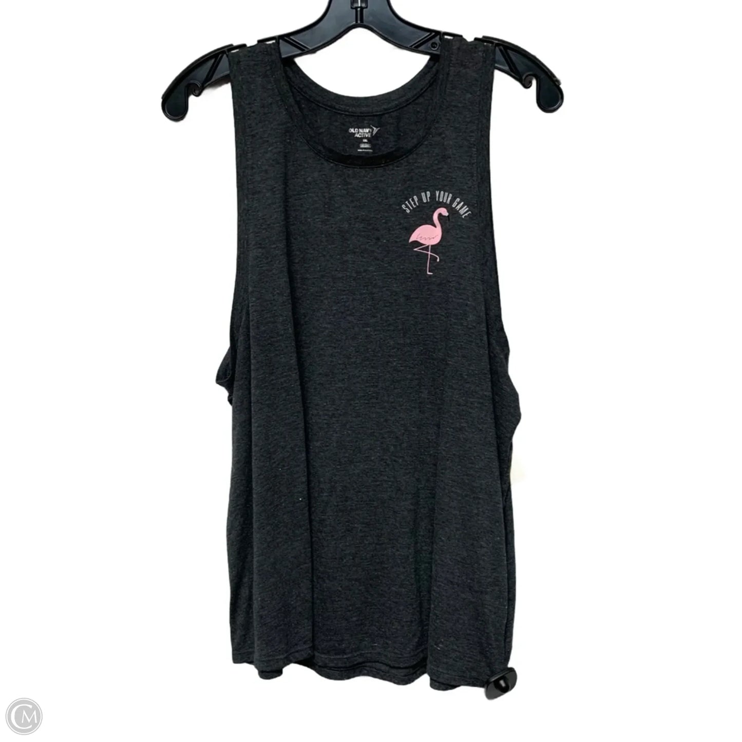 Athletic Tank Top By Old Navy In Grey, Size: Xxl
