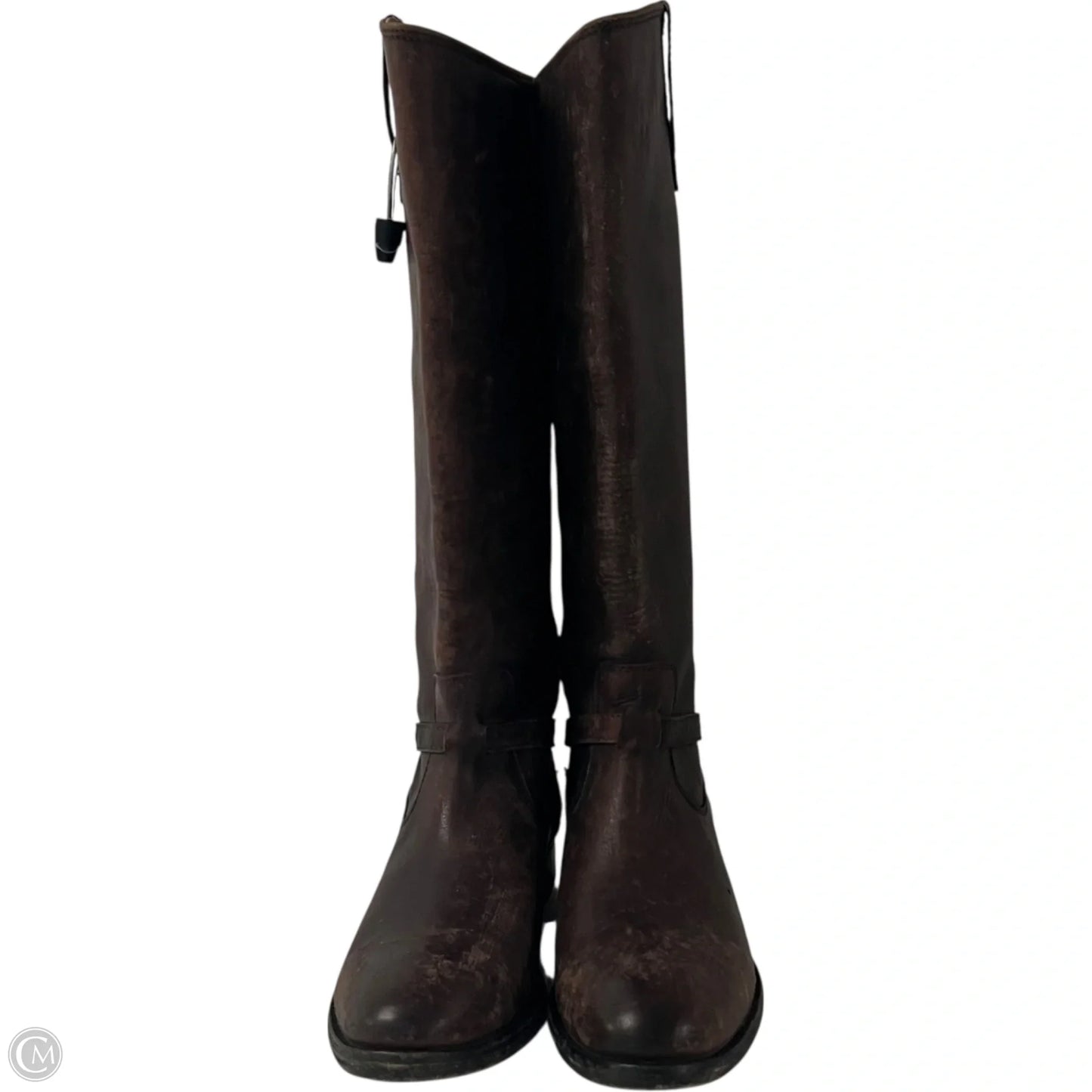 Boots Designer By Frye In Brown, Size: 6