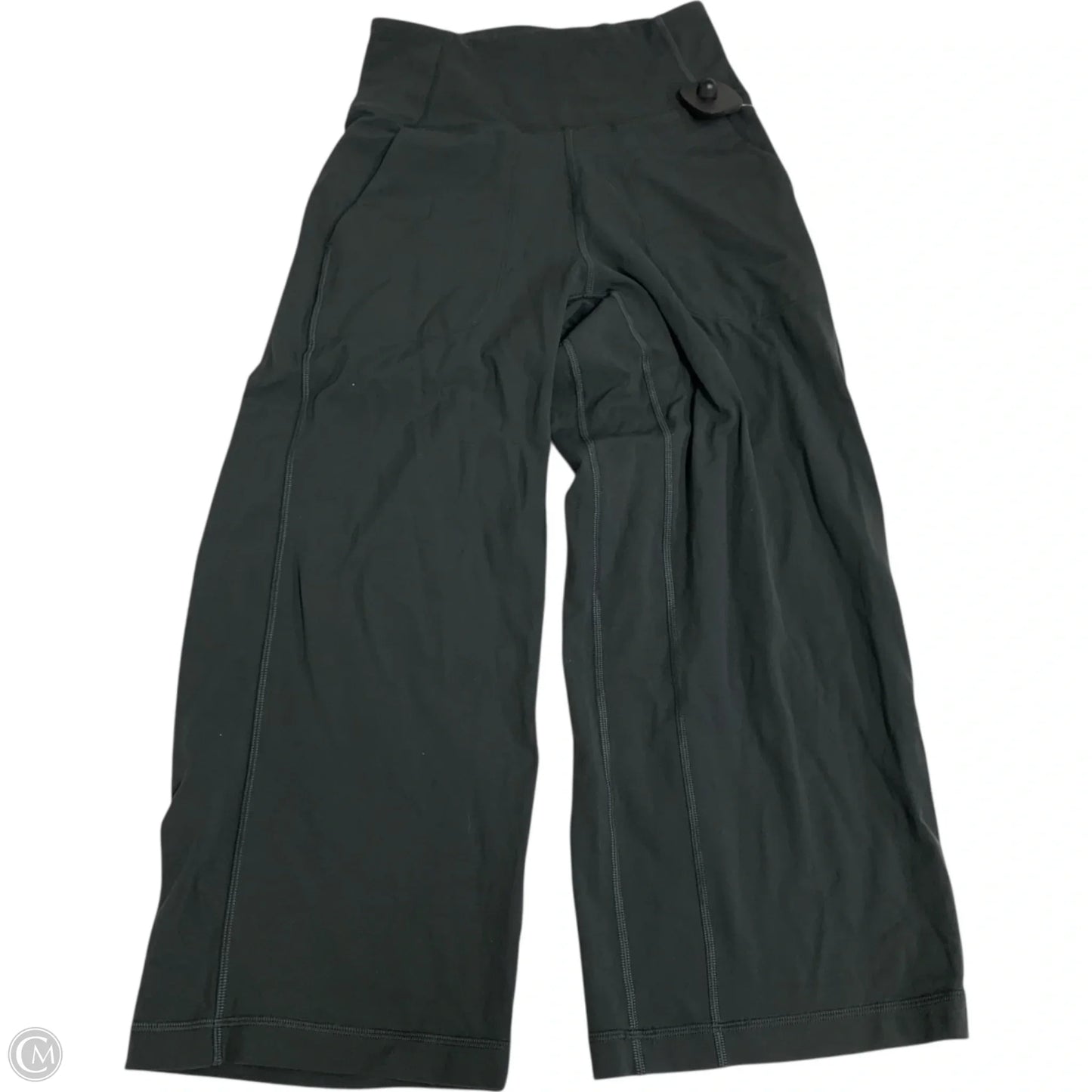 Athletic Leggings Capris By Lululemon In Grey, Size: 4