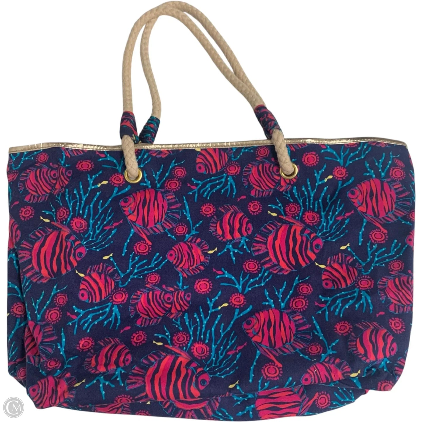 Handbag Designer By Lilly Pulitzer, Size: Medium