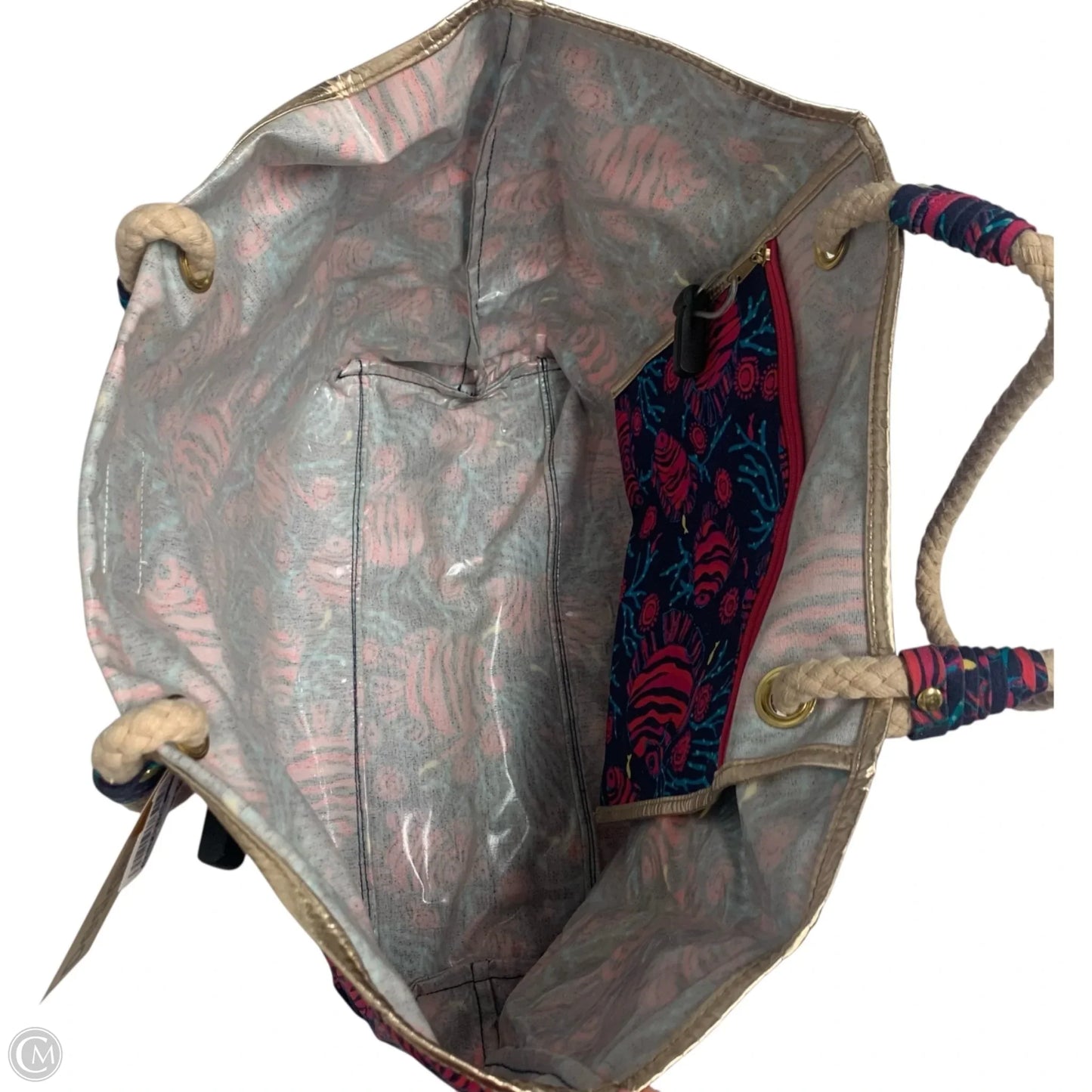 Handbag Designer By Lilly Pulitzer, Size: Medium