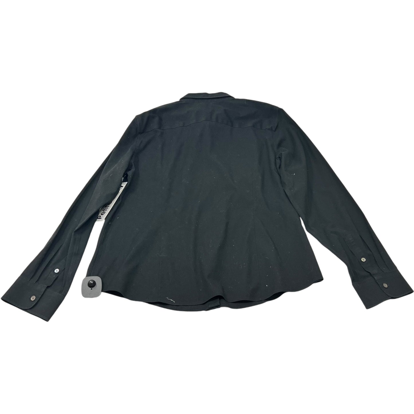 Top Long Sleeve By Talbots In Black, Size: Petite   Xl