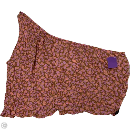 Top Sleeveless By Bp In Pink, Size: 2x