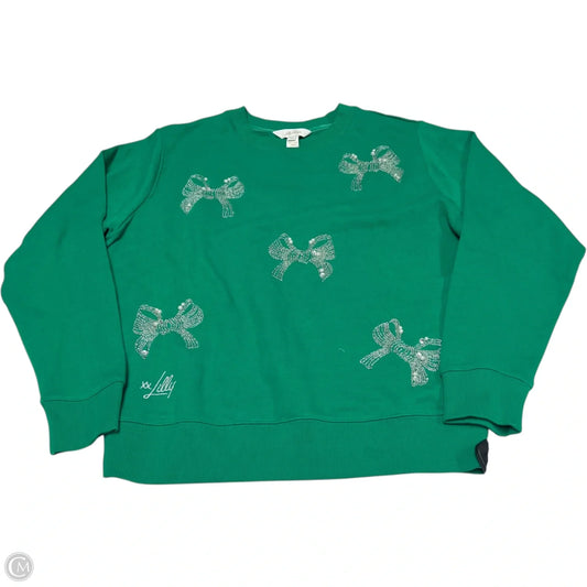 Sweatshirt Designer By Lilly Pulitzer In Green, Size: Xs