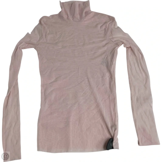 Top Long Sleeve By Free People In Pink, Size: M