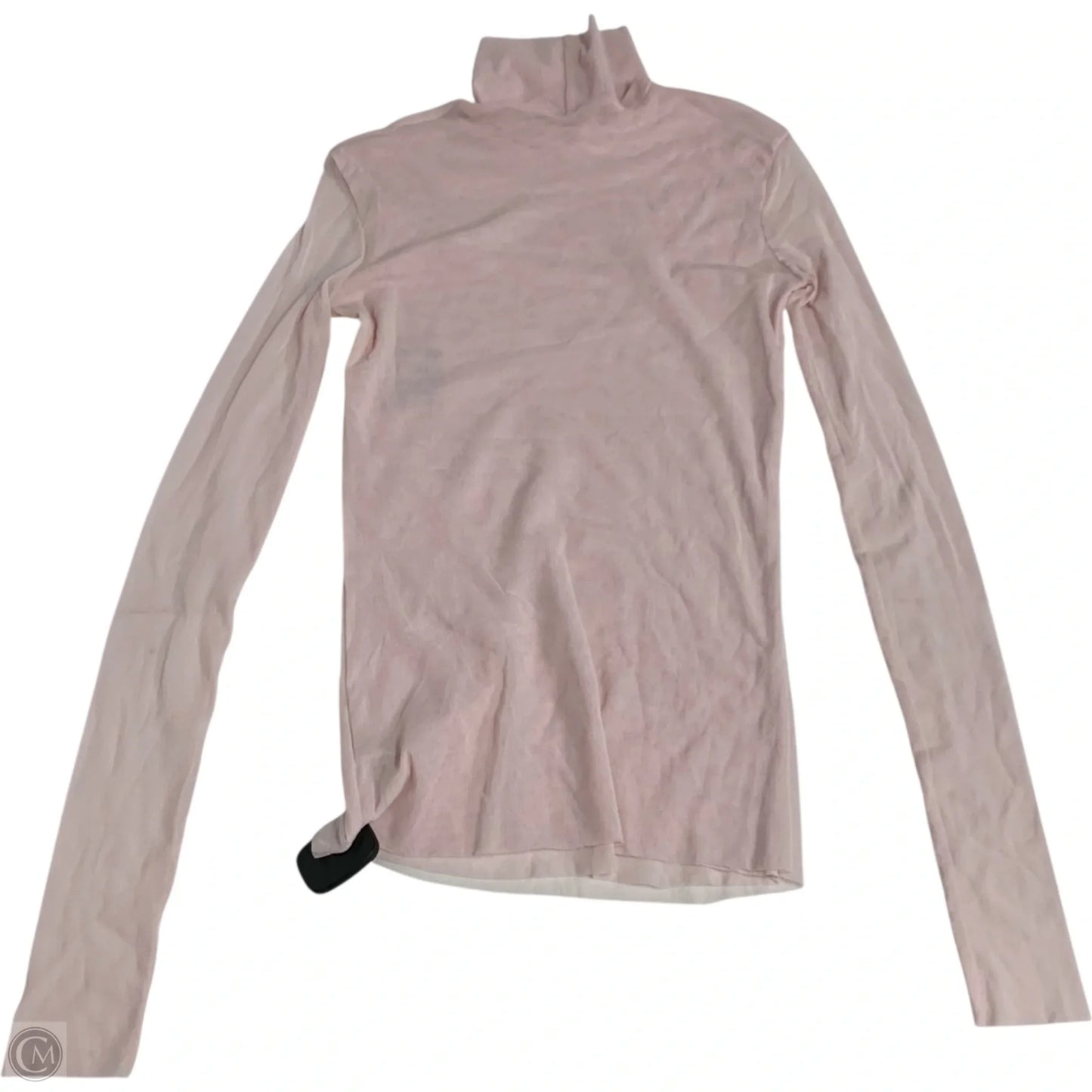 Top Long Sleeve By Free People In Pink, Size: M