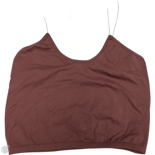 Tank Top By Free People In Brown, Size: M