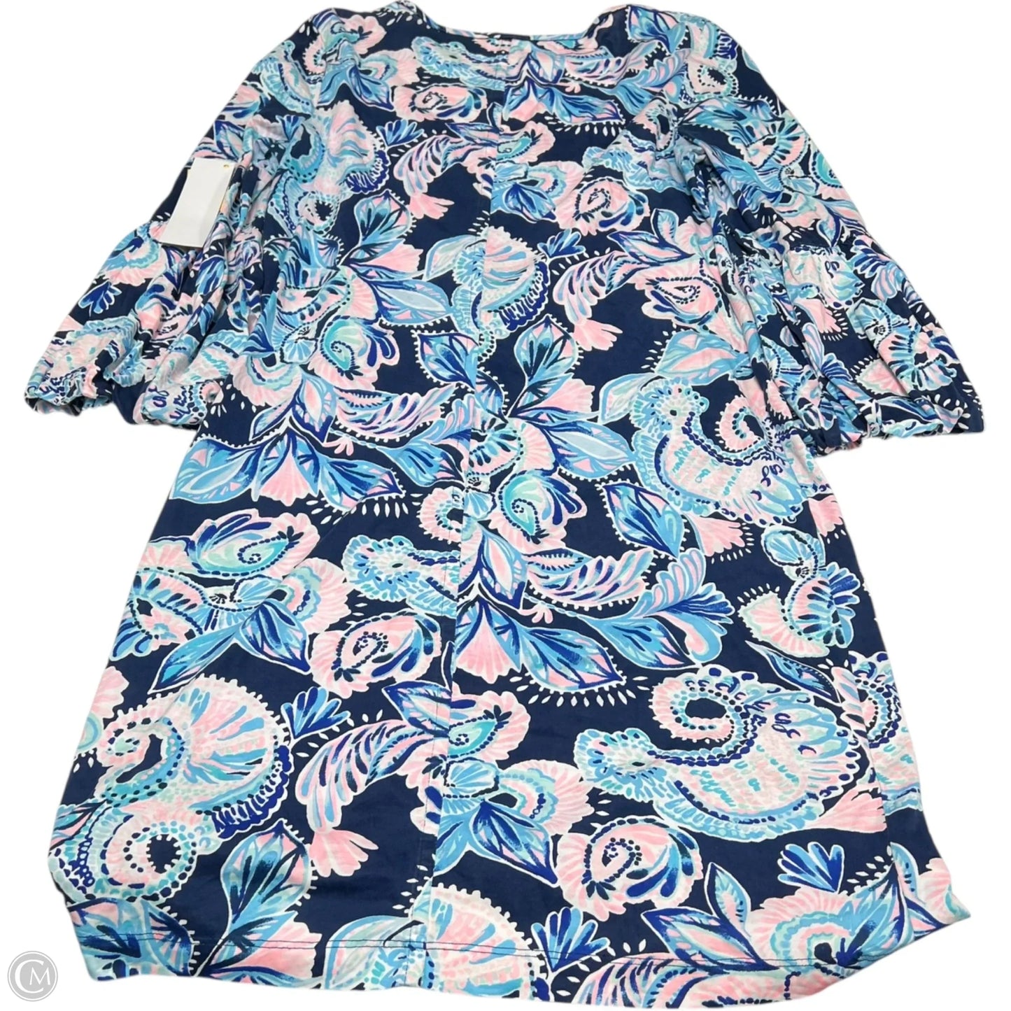 Dress Designer By Lilly Pulitzer In Blue & Pink, Size: M