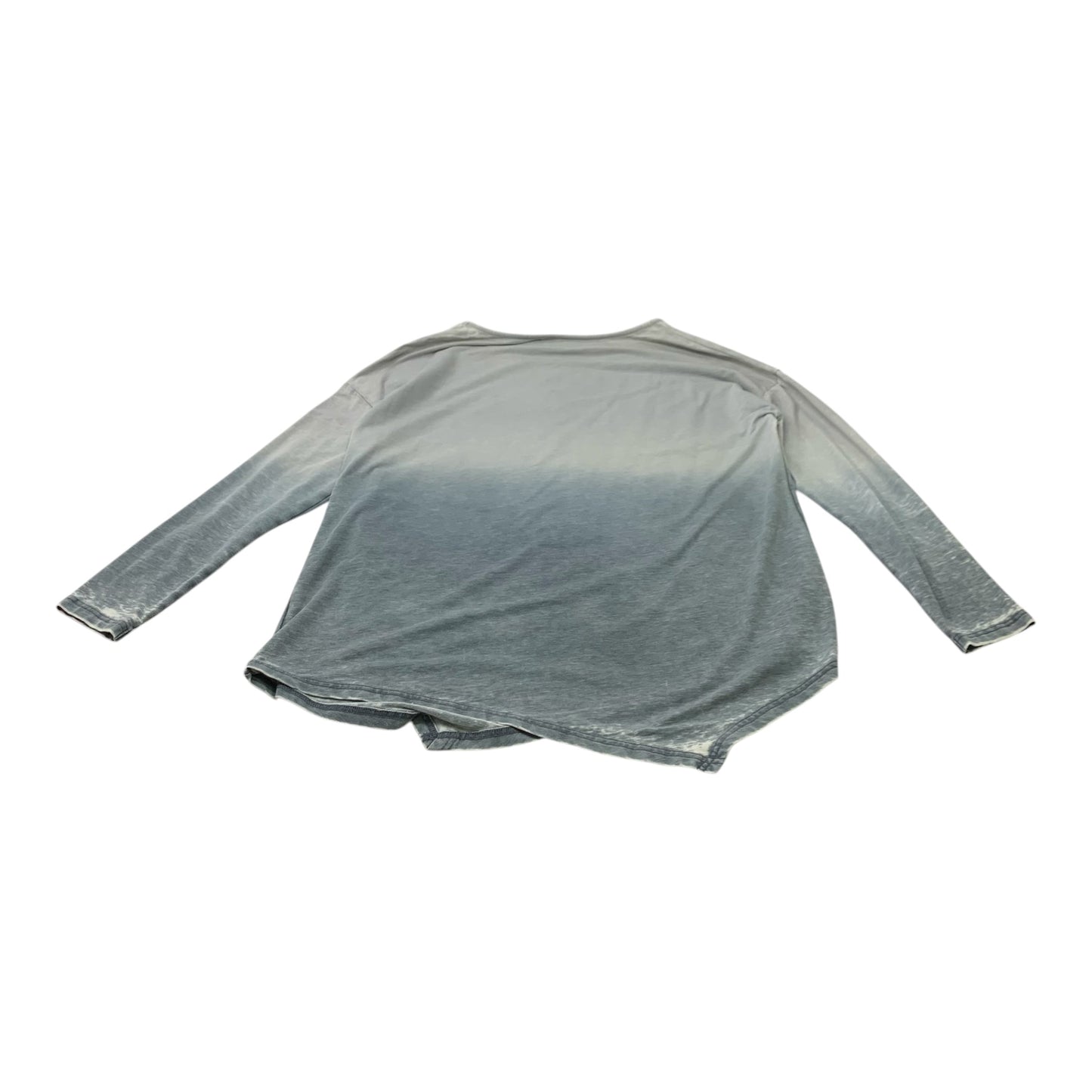 Top Long Sleeve By Central Park In Grey, Size: Xl