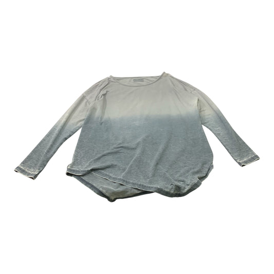 Top Long Sleeve By Central Park In Grey, Size: Xl