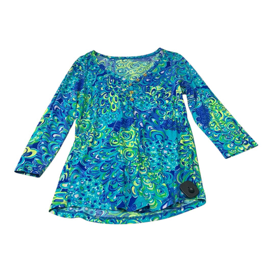 Top 3/4 Sleeve Designer By Lilly Pulitzer  Size: M