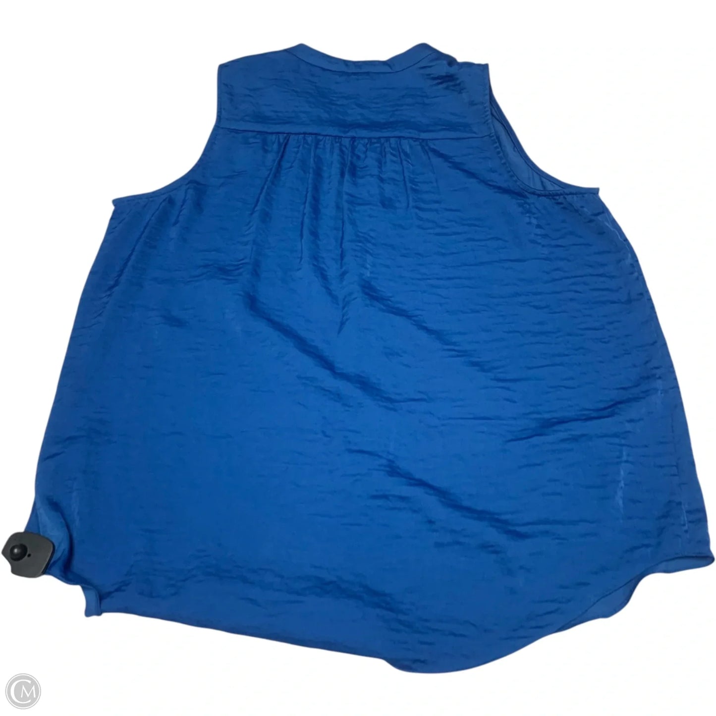 Blouse Sleeveless By Vince Camuto In Blue, Size: 1x