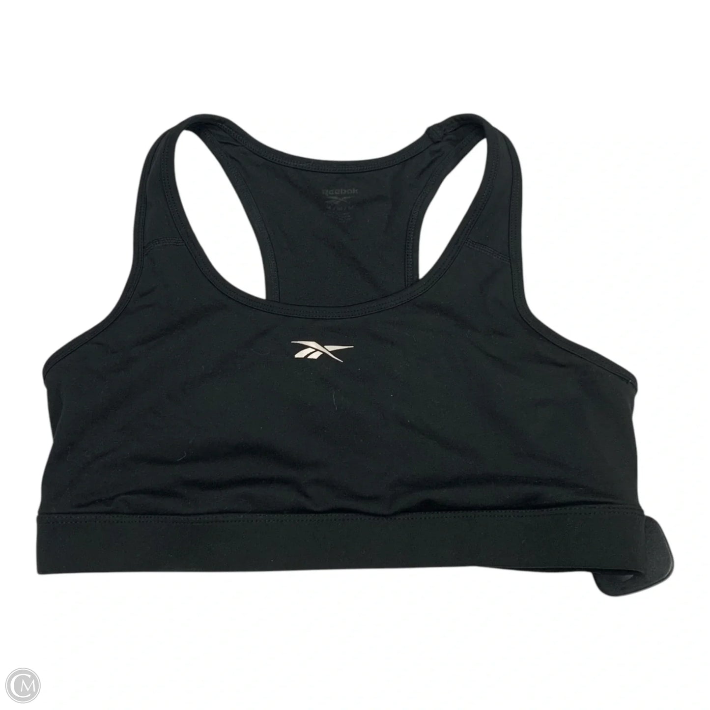 Athletic Bra By Reebok In Black, Size: M