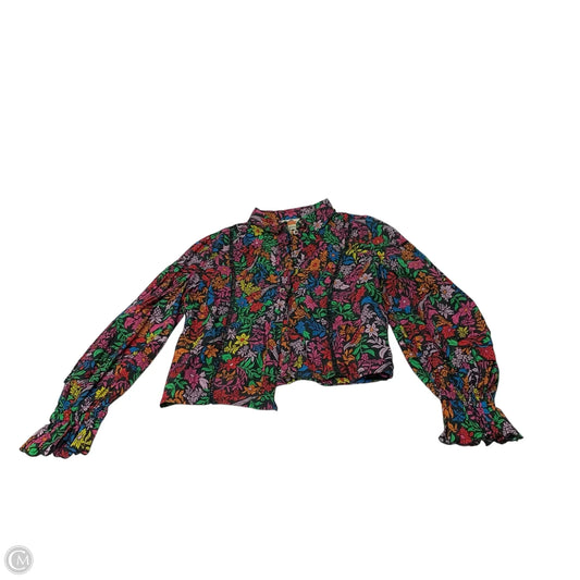 Top Long Sleeve Designer By Farm Rio In Multi-colored, Size: S