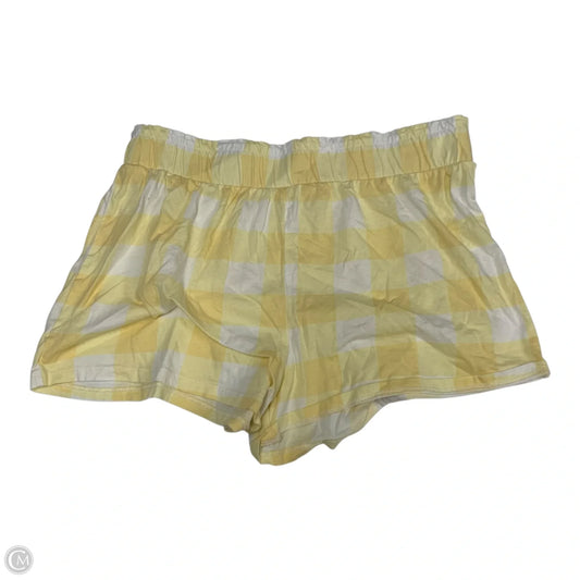 Shorts By Z Supply In White & Yellow, Size: M