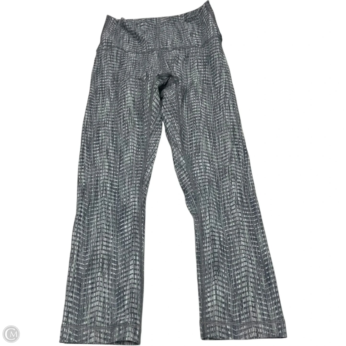 Athletic Leggings By Lululemon In Grey, Size: S