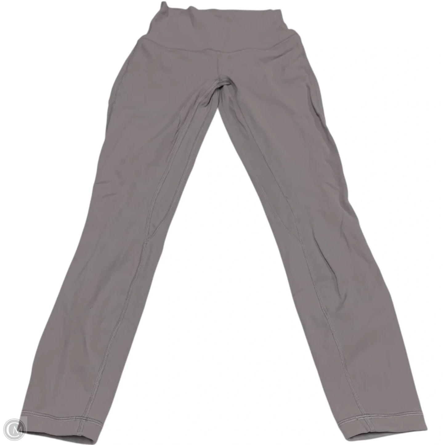 Athletic Leggings By Lululemon In Grey, Size: Xs