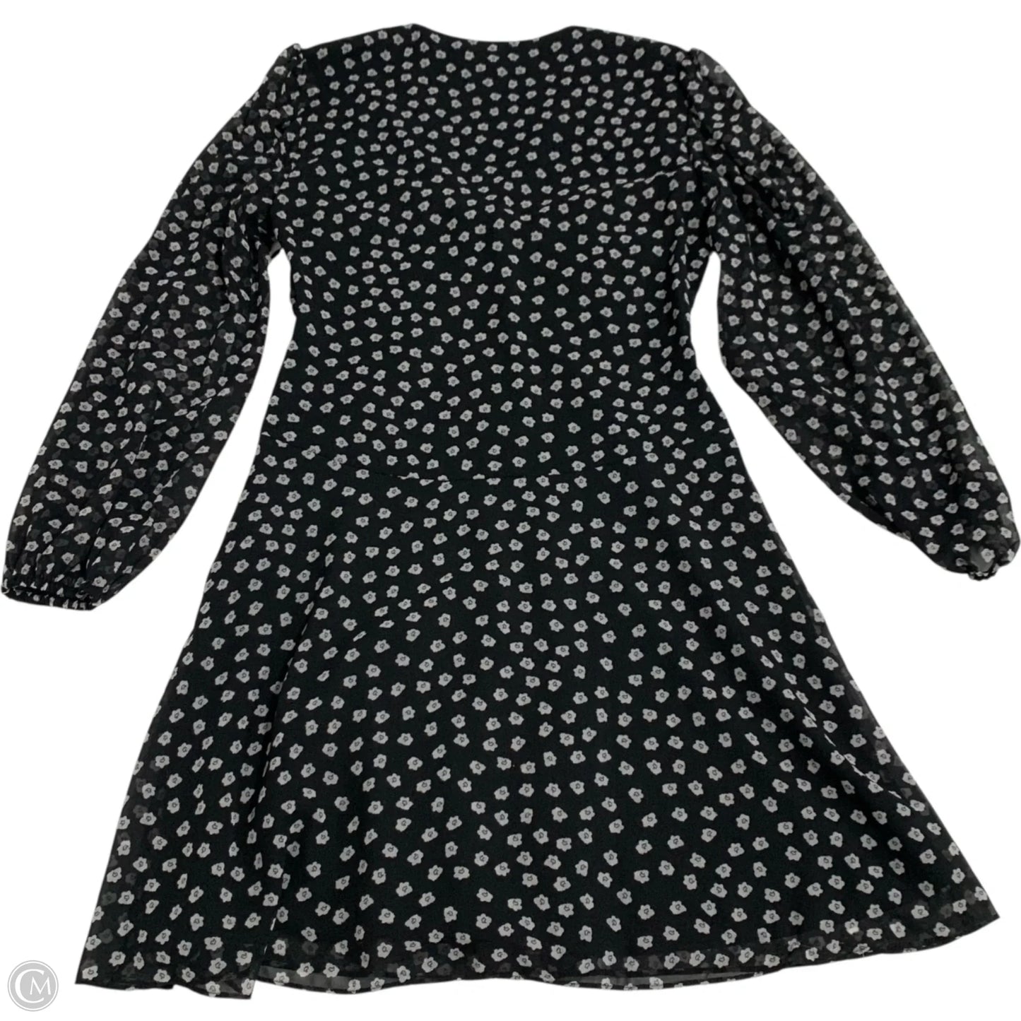 Dress Designer By Diane Von Furstenberg In Black & White, Size: S