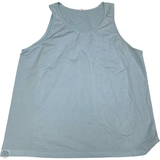 Athletic Tank Top By Lululemon In Blue, Size: 1x