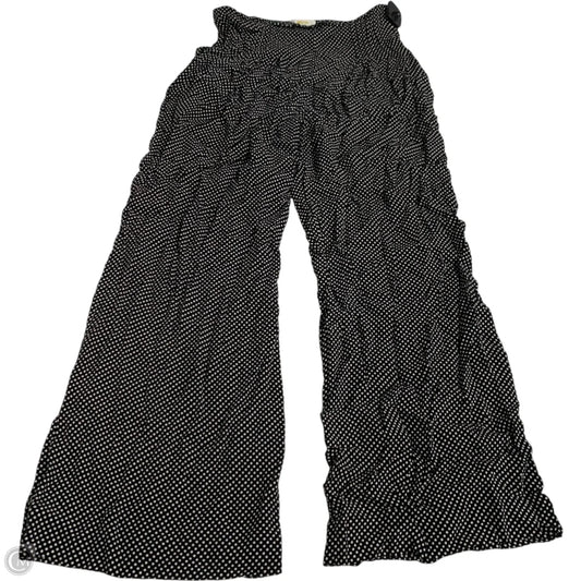 Pants Wide Leg By Maeve In Polkadot Pattern, Size: 4