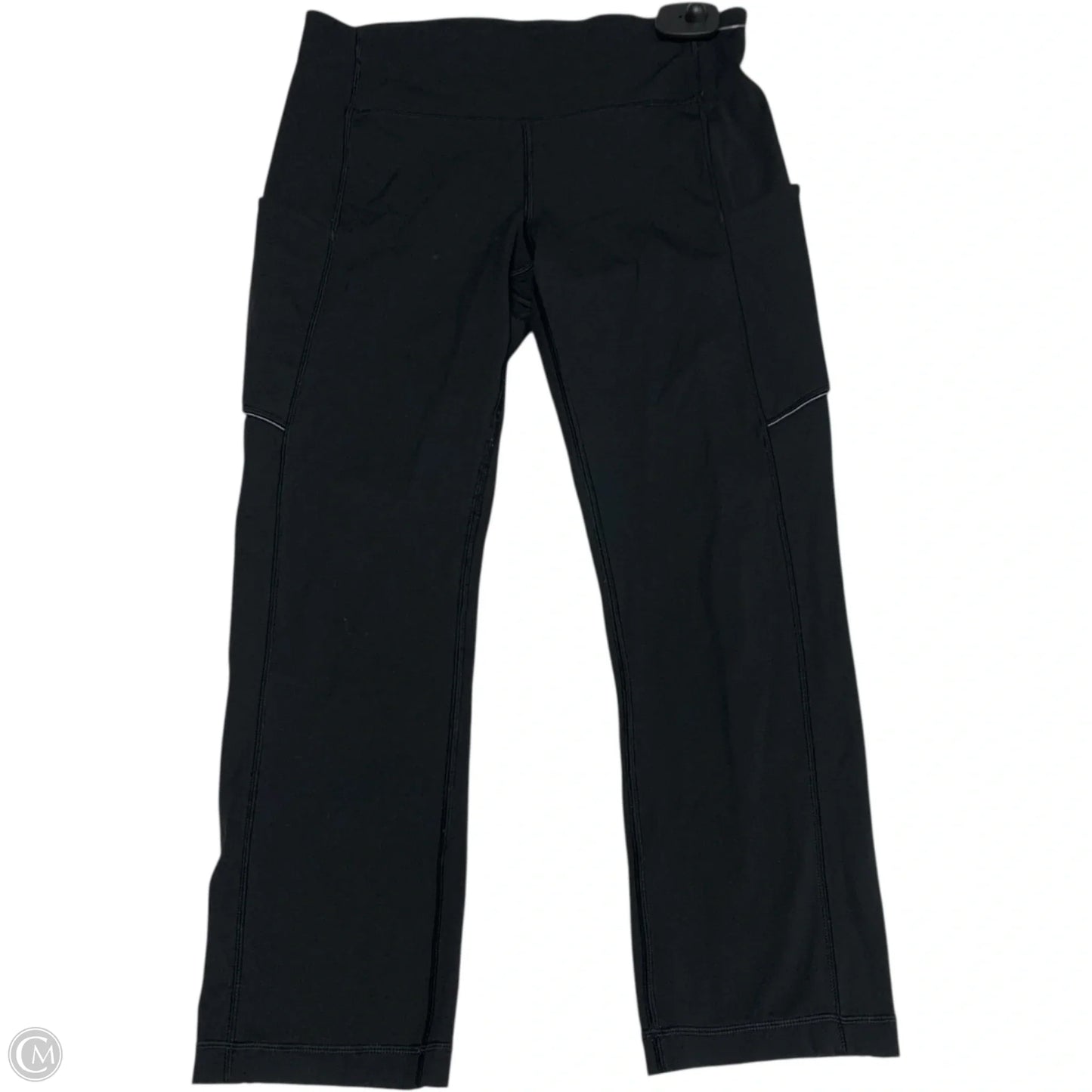 Athletic Leggings Capris By Lululemon In Black, Size: S