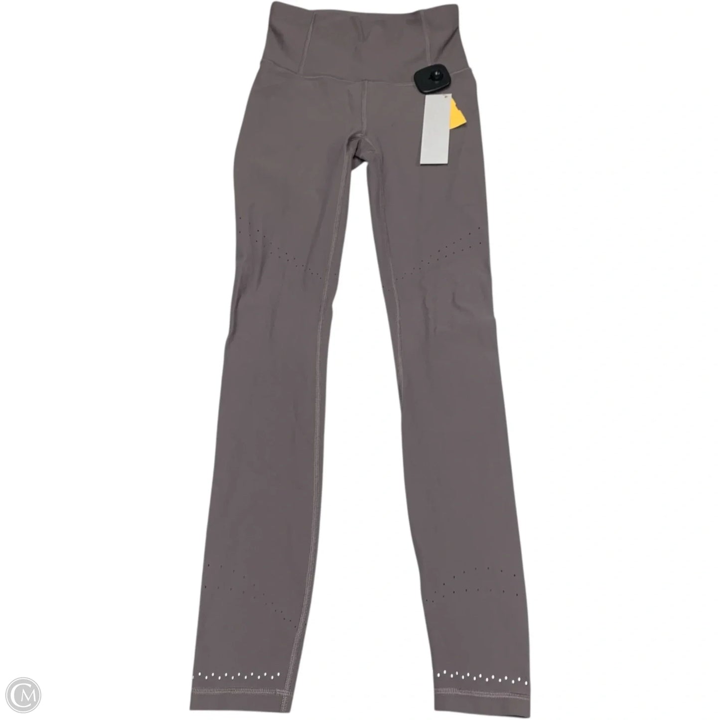 Athletic Leggings By Lululemon In Grey, Size: S