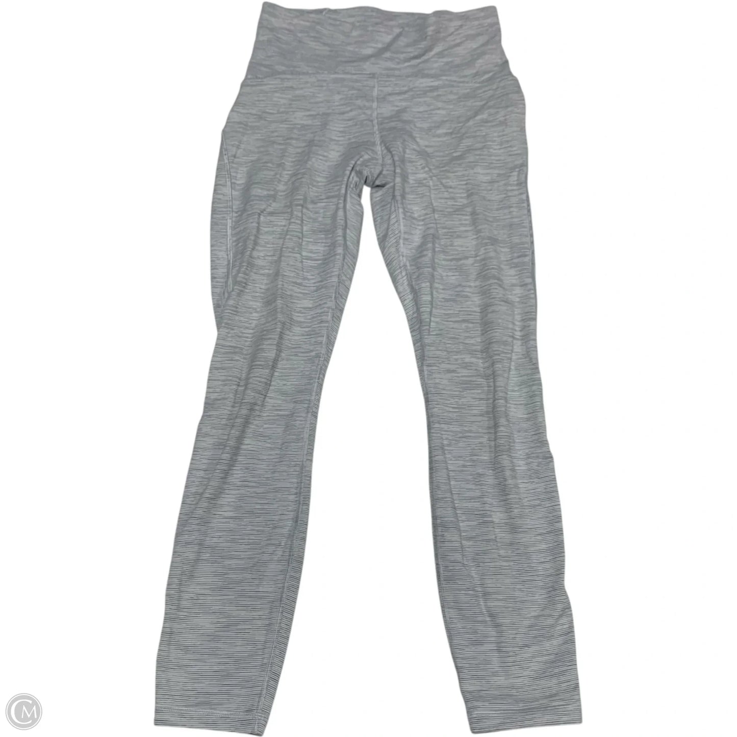 Athletic Leggings By Lululemon In Grey, Size: S