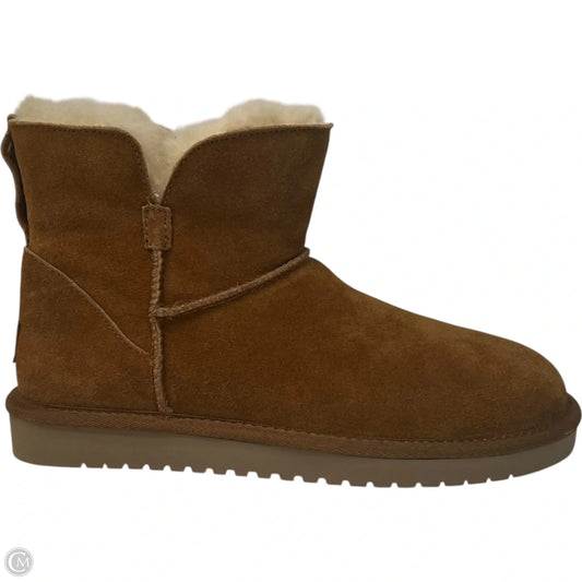 Boots Ankle Flats By Koolaburra By Ugg In Tan, Size: 7