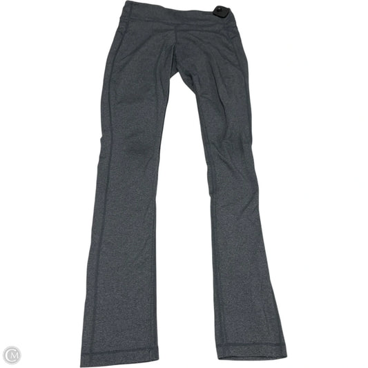 Athletic Leggings By Lululemon In Grey, Size: S