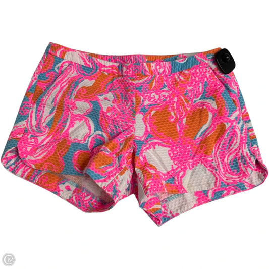 Shorts Designer By Lilly Pulitzer In Blue & Pink, Size: 2