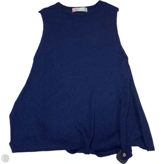 Tunic Sleeveless By Free People In Navy, Size: Xs