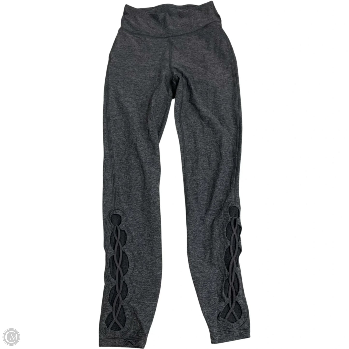 Athletic Leggings By Lululemon In Grey, Size: S