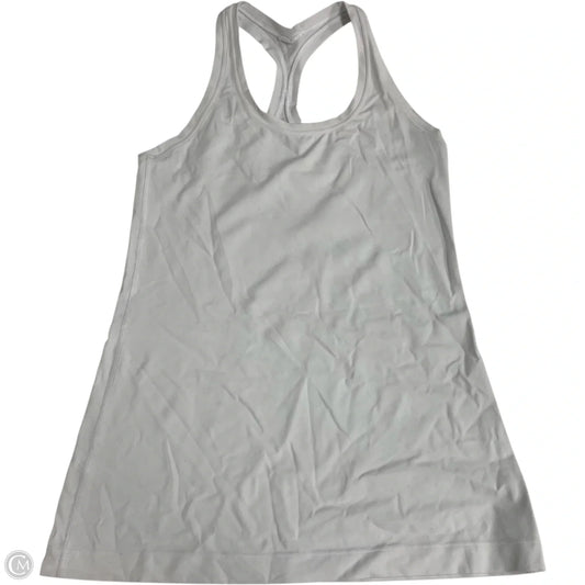 Athletic Tank Top By Lululemon In White, Size: S