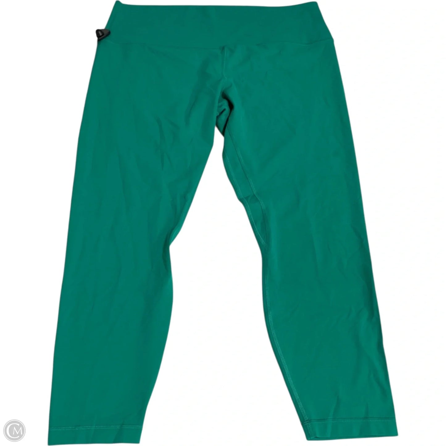Athletic Leggings By Lululemon In Green, Size: Xl
