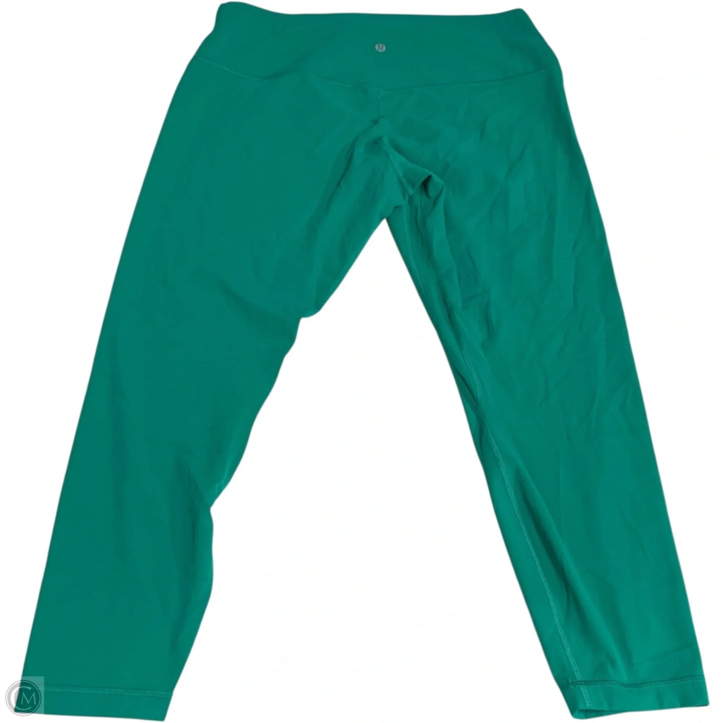 Athletic Leggings By Lululemon In Green, Size: Xl