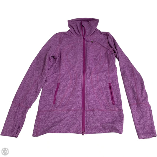 Athletic Jacket By Lululemon In Purple, Size: S