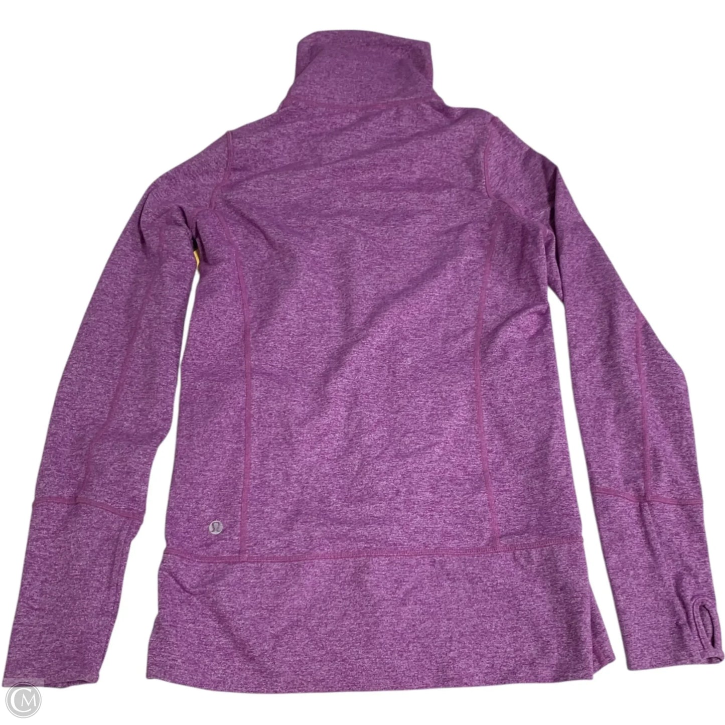 Athletic Jacket By Lululemon In Purple, Size: S