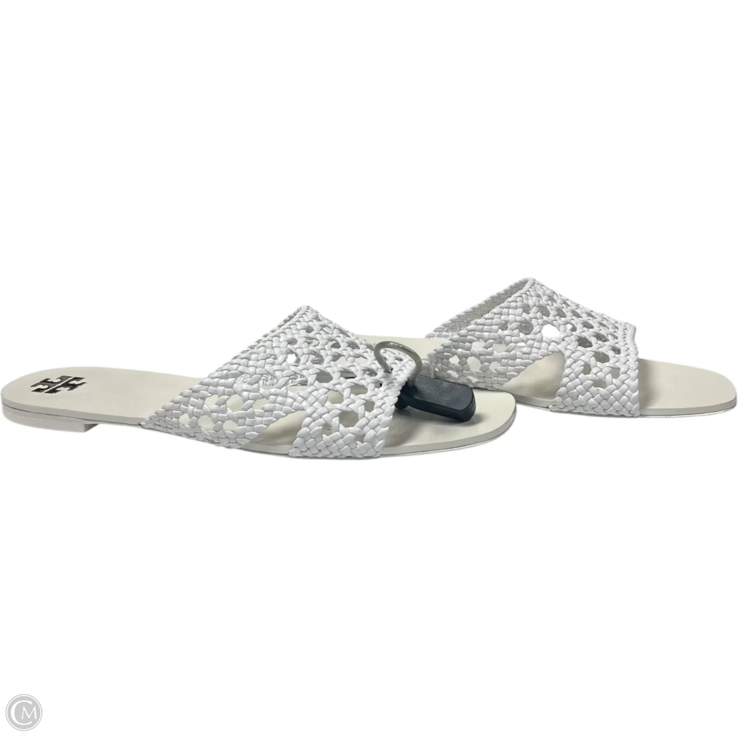 Sandals Designer By Tory Burch In White, Size: 8.5