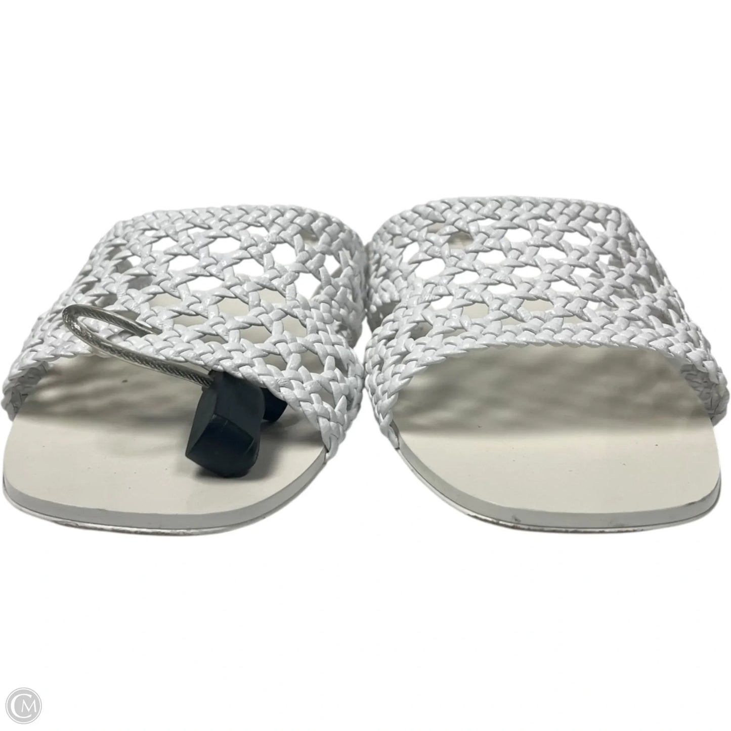 Sandals Designer By Tory Burch In White, Size: 8.5