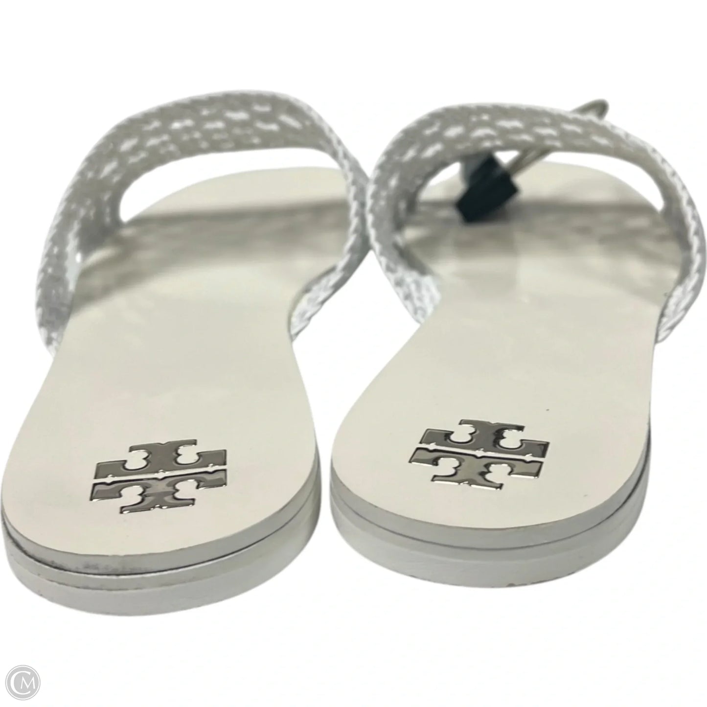 Sandals Designer By Tory Burch In White, Size: 8.5
