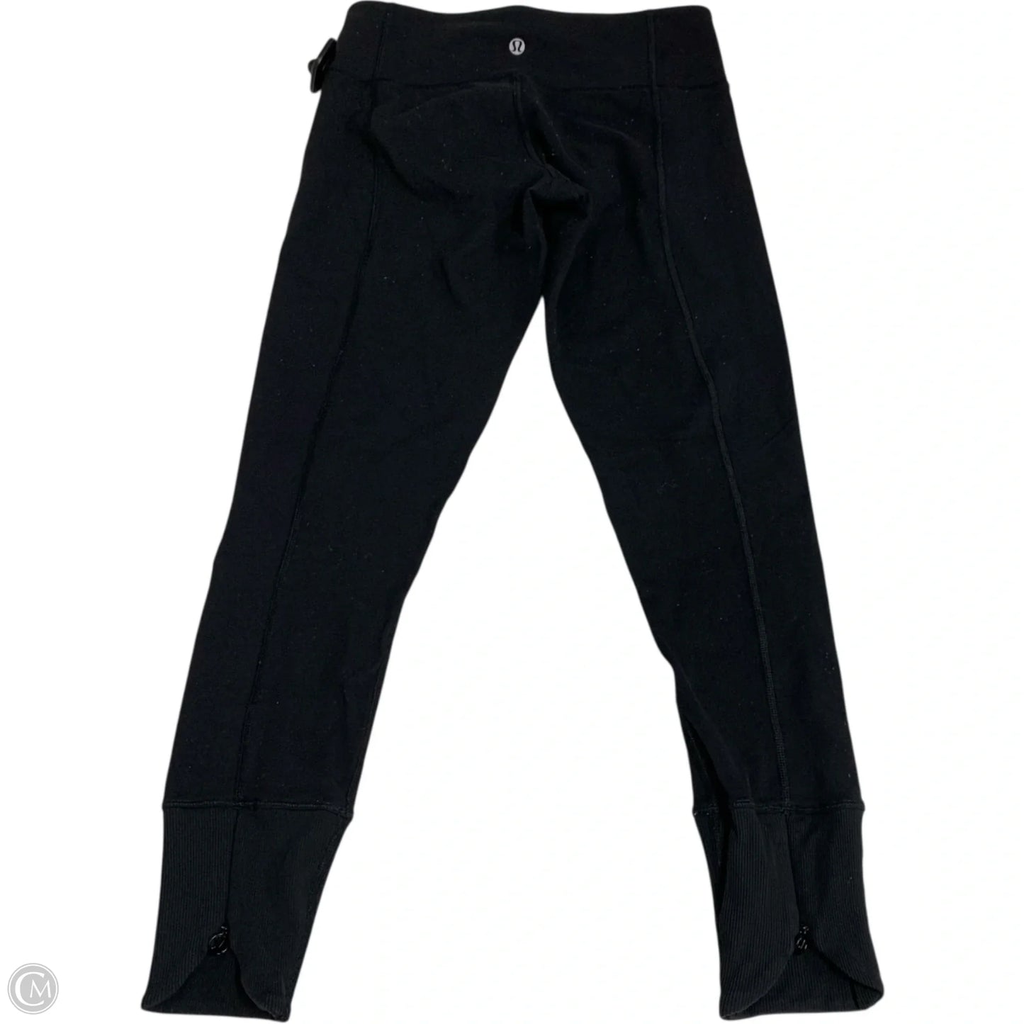 Athletic Leggings Capris By Lululemon In Black, Size: S