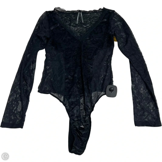 Bodysuit By Anthropologie In Black, Size: S