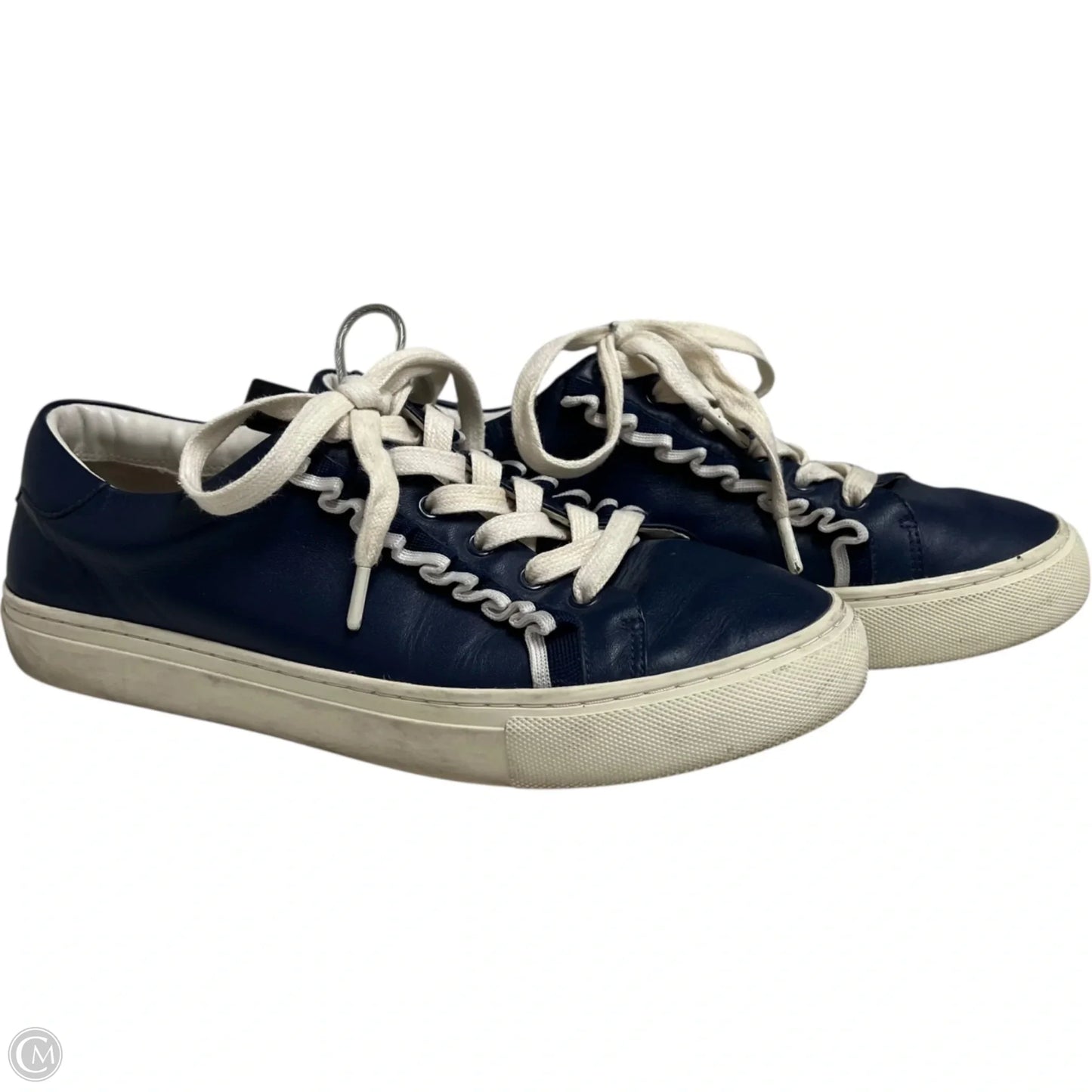 Shoes Designer By Tory Burch In Navy, Size: 8.5